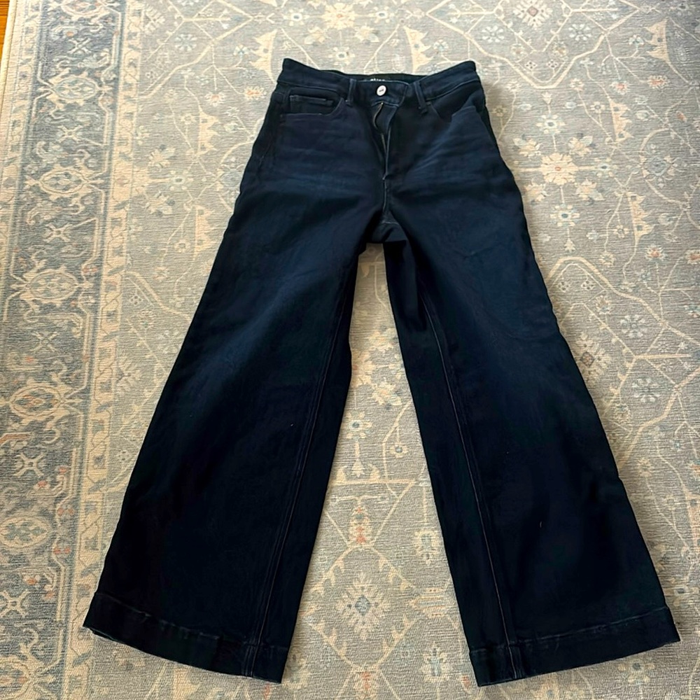 Paige Anessa Wide Leg Jeans size 25 excellent condition